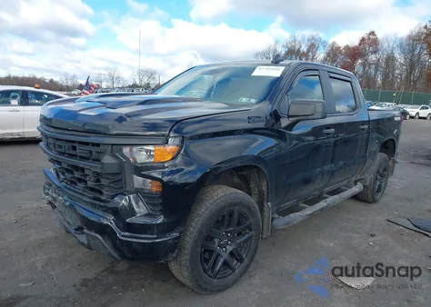 2024 Chevrolet Silverado 1500 4Wd Short Bed Custom Trail Boss from USA, damaged, VIN 3GCPDCEK9RG155007